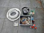 Partij Loodgietersmateriaal, Doe-het-zelf en Verbouw, Buizen en Afvoer, Bochten, Gebruikt, Pvc, Minder dan 2 meter