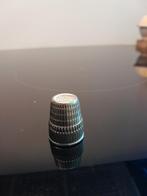 Tinnen vingerhoedje ( 17 mm ) BIEDEN of RUILEN, Ophalen of Verzenden, Zo goed als nieuw, Tin