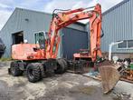 FIAT-HITACHI FH120W bandenkraan Wheel Excavator graafmachine, Graafmachine