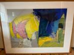 Henk van Vessem zeefdruk 105x80, Antiek en Kunst, Kunst | Schilderijen | Abstract, Ophalen