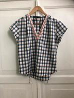 Geruite blouse met korte mouwen van Nitya., Kleding | Dames, Nieuw, Maat 36 (S), NITYA, Verzenden