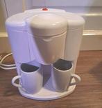 Compact Koffiezetapparaat - Filterkoffie Inclusief 2 Kopjes, Witgoed en Apparatuur, Koffiezetapparaten, Afneembaar waterreservoir