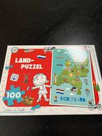 Puzzel van Nederland. 100 stuks, 6 jaar of ouder, Meer dan 50 stukjes, Ophalen of Verzenden, Zo goed als nieuw