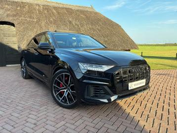 Audi Q8 55 Tfsi-e 2 x S-Line Pano Matrix B&O Trekhaak Leer beschikbaar voor biedingen