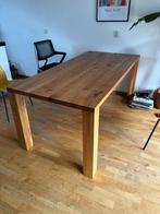 Eikenhouten eettafel, Huis en Inrichting, Tafels | Eettafels, Ophalen, Gebruikt, Eikenhout, 50 tot 100 cm