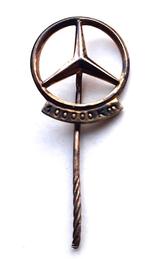 Mercedes spelden 100000 km en diesel etc., Verzamelen, Speldjes, Pins en Buttons, Ophalen, Gebruikt, Transport, Speldje of Pin