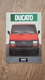 Fiat Ducato brochure 1986, Ophalen of Verzenden, Gelezen, Overige merken