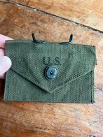 WO2 Amerikaans First Aid Pouch mooie staat 1945 OD7, Verzamelen, Militaria | Tweede Wereldoorlog, Ophalen of Verzenden, Nederland