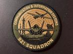 Patch RNLAF 921 SQN, Verzamelen, Militaria | Algemeen, Ophalen of Verzenden, Luchtmacht, Nederland, Embleem of Badge