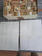 Doos met bundels. Ongeveer 529 stuks. Lijst is er bij., Ophalen of Verzenden, Nederland
