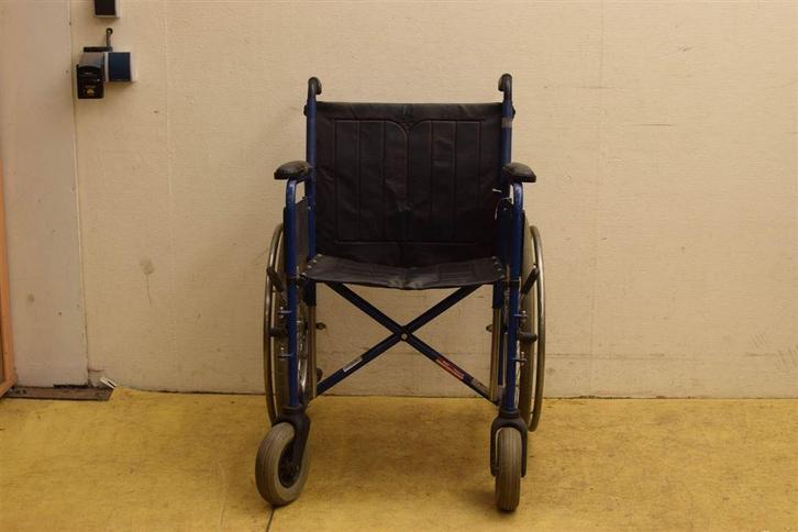 Meyra rolstoel 44155, Diversen, Rolstoelen, Gebruikt, Duwrolstoel, Inklapbaar, Ophalen of Verzenden