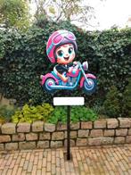 Geboortebord meisje huren - Nieuwe lijn bij Gekkepoppen, Ophalen of Verzenden, Zo goed als nieuw, Geboorte of Huwelijk