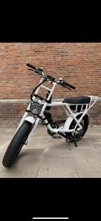 Fat bike Knaap witte limited edition!, Fietsen en Brommers, Elektrische fietsen, Zo goed als nieuw, 50 km per accu of meer, 55 tot 59 cm
