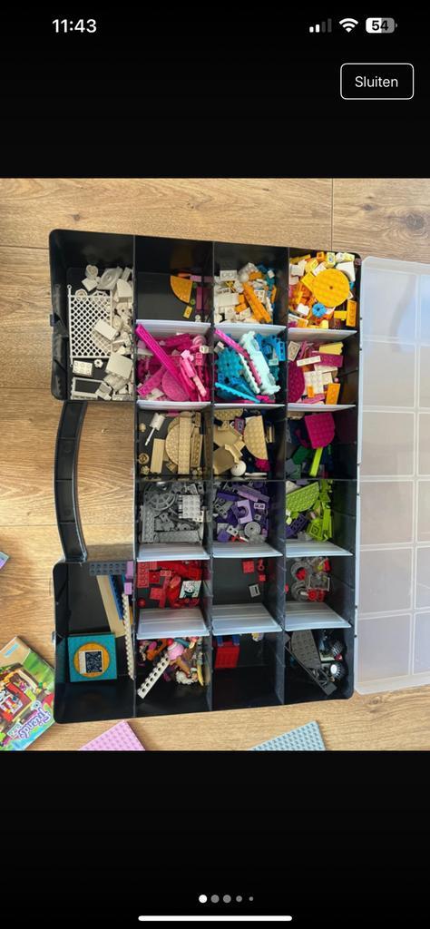 Lego friends grote bak vol - nu kopen prijs!, Kinderen en Baby's, Speelgoed | Bouwstenen, Zo goed als nieuw, Ophalen of Verzenden