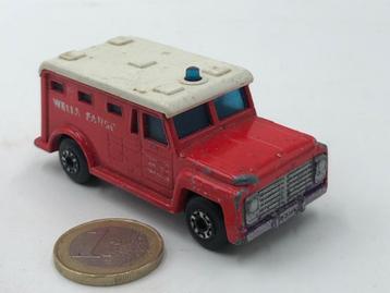 Armored Truck Rood, Matchbox SuperFast by Lesney beschikbaar voor biedingen