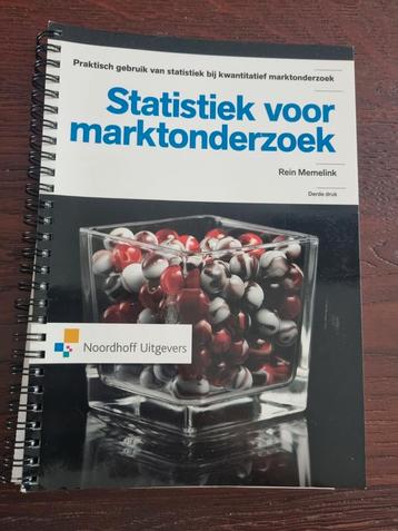 Statistiek voor marktonderzoek 3e druk beschikbaar voor biedingen