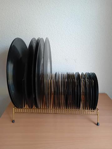 retro houder voor lp's vinyl single  beschikbaar voor biedingen