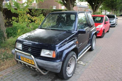 Suzuki Vitara JLX 1.6 Cabrio – Bouwjaar 1993, Auto's, Suzuki, Particulier, Vitara, 4x4, Bluetooth, Centrale vergrendeling, Elektrische buitenspiegels