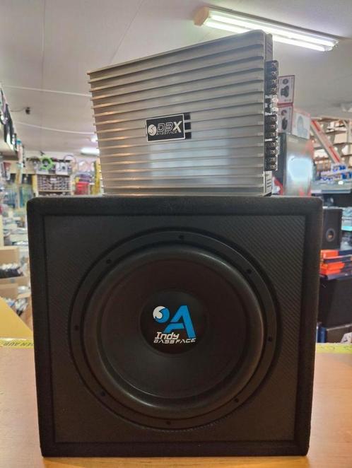 BASSFACE baspack met 4kanaals versterker 400w, Auto diversen, Autospeakers, Nieuw, Ophalen of Verzenden