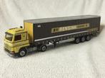 SCANIA 143 streamline vrachtwagen met tautliner van Rensink, Hobby en Vrije tijd, Modelauto's | 1:50, Ophalen of Verzenden, Zo goed als nieuw