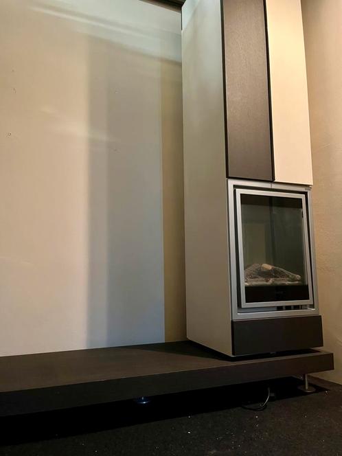 Greate pier, tv meubel, kast en electrische haard, Huis en Inrichting, Kasten | Televisiemeubels, Gebruikt, 150 tot 200 cm, 150 tot 200 cm