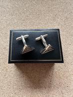 Manchetknopen Eneco, Ophalen of Verzenden, Zo goed als nieuw, Overige materialen, Verzilverd