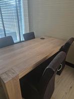 Eettafel 179x89x79,5, Huis en Inrichting, Ophalen, Gebruikt, 50 tot 100 cm, Vijf personen of meer