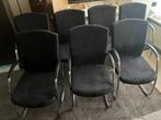 7 Kohl Selleo 1885C kantoorstoel bureau conferentie stoelen, Ophalen, Gebruikt, Zwart, Bureaustoel