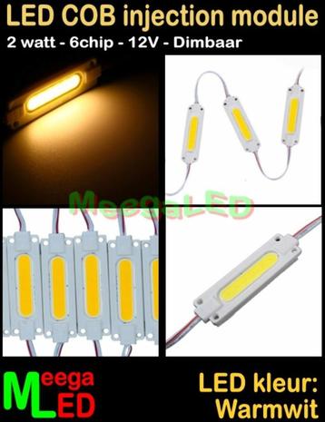LED Camper COB module 12V 2W - 6 chip – IP54 – Warmwit 300 beschikbaar voor biedingen