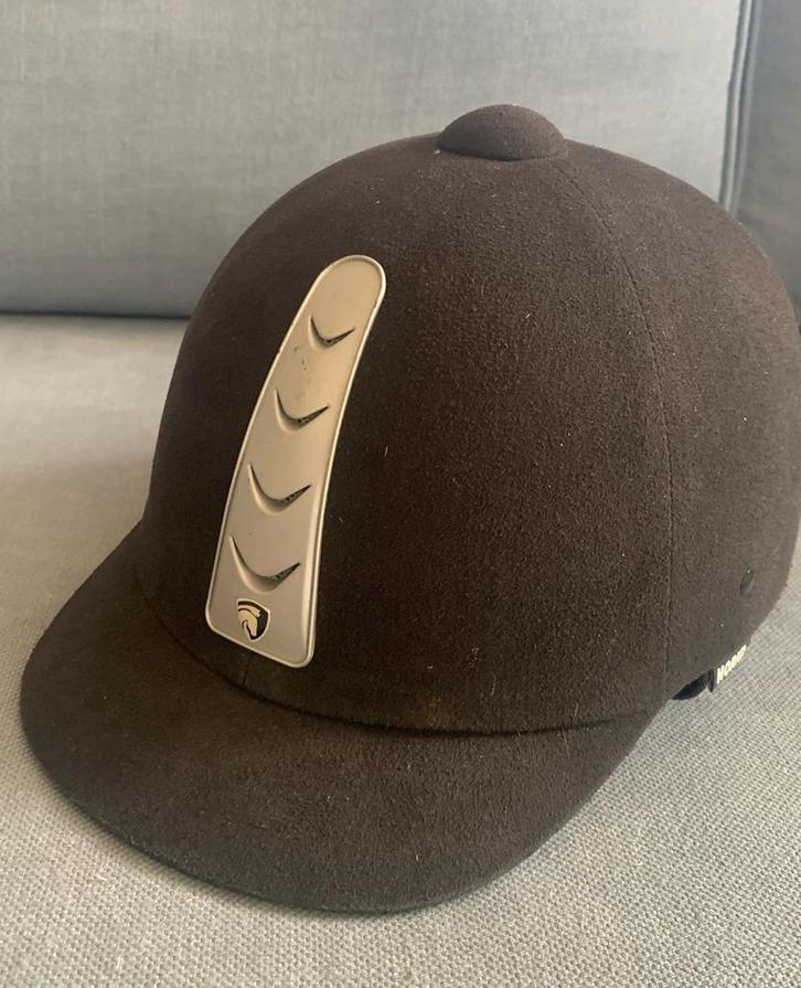 Paardrij cap Horka First 7-10 jr, Dieren en Toebehoren, Paardrijkleding, Zo goed als nieuw, Cap, Ophalen of Verzenden