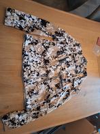 Bloemen jasje, Kleding | Dames, Ophalen of Verzenden, Zo goed als nieuw, Maat 46/48 (XL) of groter, Beige