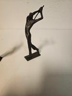 Bronzen beeld golfer  voor €20,-, Antiek en Kunst, Ophalen