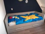 Woood bedbank + lade en kast, Ophalen, Gebruikt, Eenpersoons