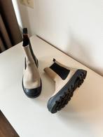 Dwrs enkellaarzen maat 38 zwart met beige suède, Kleding | Dames, Schoenen, Ophalen of Verzenden, Zo goed als nieuw, Zwart