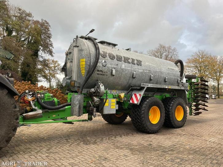 Joskin Quadra 18000 + Joskin schijveneg bemester, Zakelijke goederen, Agrarisch | Werktuigen, Overige, Gewasbescherming en Bemesting
