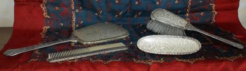 Regent of London, toiletset 4 stuks, eind jaren 40 .., Antiek en Kunst, Antiek | Goud en Zilver, Ophalen of Verzenden