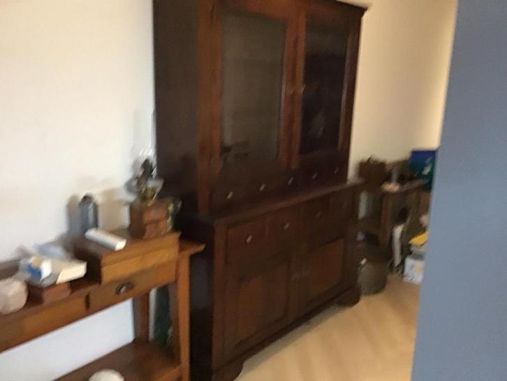 Buffetkast, teak, ook schilderbaar, Huis en Inrichting, Kasten | Dressoirs, Zo goed als nieuw, 25 tot 50 cm, Ophalen