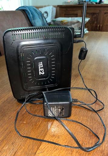 Ontvanger router Tele 2 Davolink zwart beschikbaar voor biedingen