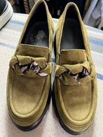 Suede Sioux instappers schoenen maat 5,5 38,5, Kleding | Dames, Ophalen of Verzenden, Zo goed als nieuw, Instappers