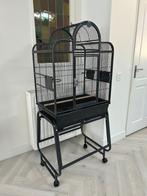 Nette papegaai parkiet vogel kooi met speeltjes erbij, Dieren en Toebehoren, Ophalen, Zo goed als nieuw, Metaal, Vogelkooi