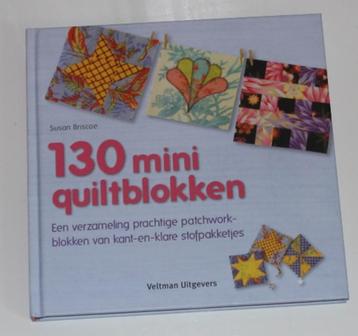  	 130 miniquiltblokken - Briscoe -  106480 beschikbaar voor biedingen