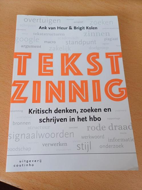 Ank van Heur - Tekstzinnig, Boeken, Schoolboeken, Zo goed als nieuw, Nederlands, Overige niveaus, Ophalen of Verzenden
