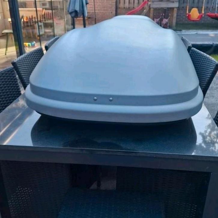 Thule Vision Dakkoffer 380L - Extra Ruimte voor Vakantie!, Auto diversen, Dakkoffers, Gebruikt, Ophalen