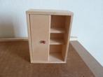 Houten Linnenkast voor Poppenhuis, Ophalen of Verzenden, Nieuw, Overige typen