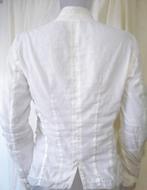 MARITHÉ FRANCOIS GIRBAUD🌞 fijne katoen blazer mt 38, Maat 38/40 (M), Verzenden, Wit, Zo goed als nieuw