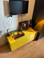 Gele Locker TV meubel // Yellow Locker TV cabinet, Huis en Inrichting, Kasten | Televisiemeubels, Minder dan 100 cm, 25 tot 50 cm