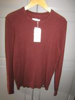 G586 Pier One mt M nieuw label trui burgundy gebreid, Nieuw, Pier One, Rood, Verzenden