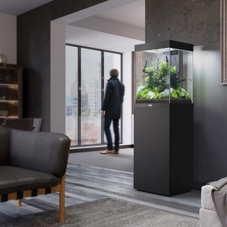 NIEUWE Aquatlantis Aqua Tower 96 aquariumset met meubel, Dieren en Toebehoren, Vissen | Aquaria en Toebehoren, Nieuw, Leeg aquarium