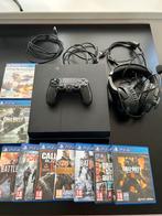 PS4 - Uitstekende conditie - Alles origineel + 9 Spellen!!, Spelcomputers en Games, Spelcomputers | Sony PlayStation 4, Ophalen