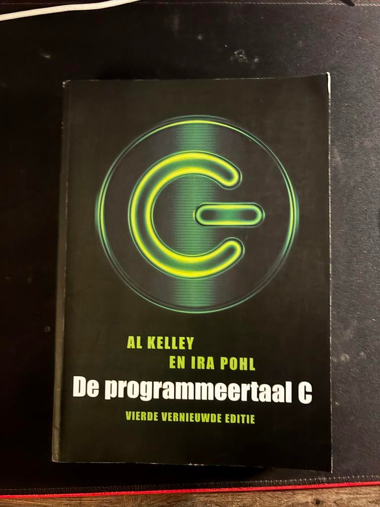 De programmeertaal C - Al Kelley, Ira Pohl, Boeken, Ophalen of Verzenden, Zo goed als nieuw